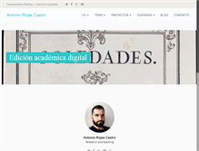 Tablet Screenshot of antoniorojascastro.com